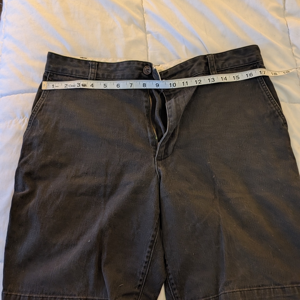 Dockers Men's Charcoal Flat Front Shorts